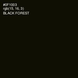 #0F1003 - Black Forest Color Image